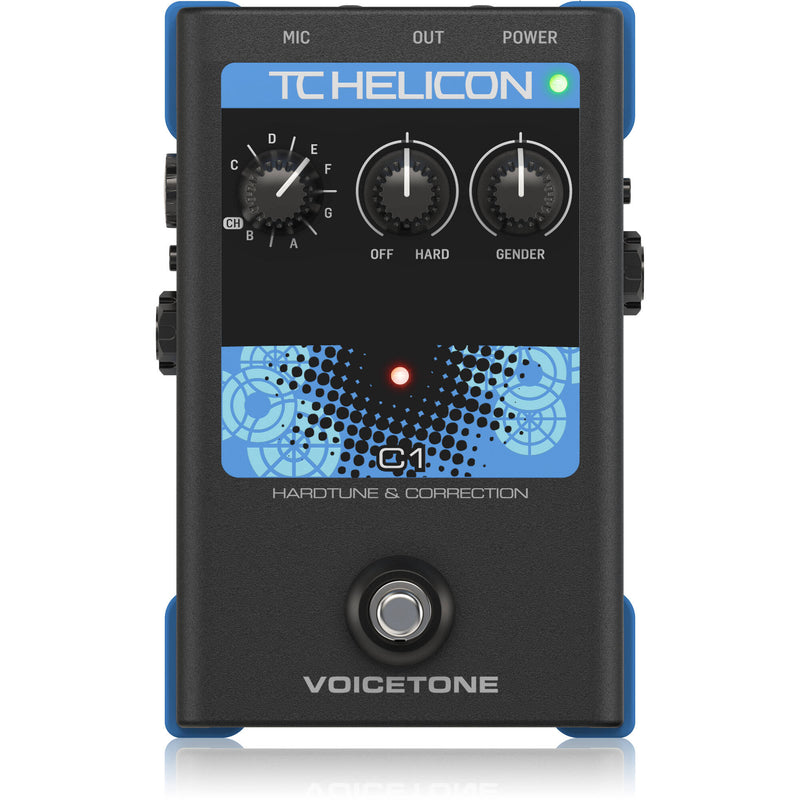 TC-Helicon VOICETONE C1 Pitch-Correction FX Pedal