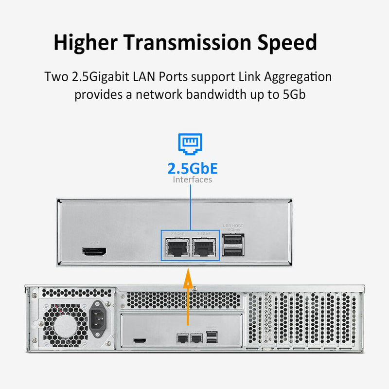 TerraMaster U12-423 12-Bay Rackmount NAS