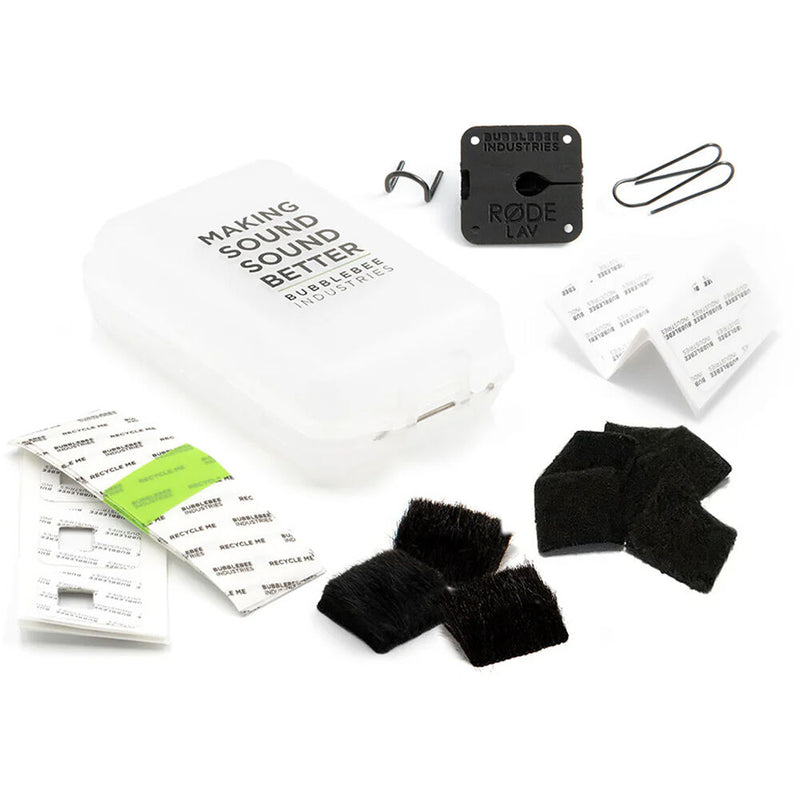 Bubblebee Industries The Mic Hiding Kit for Rode Lavalier II Mic (Black)