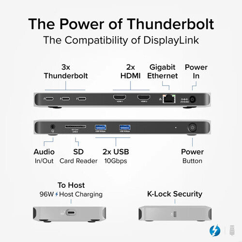 Plugable Thunderbolt 4 Quad Video Docking Station