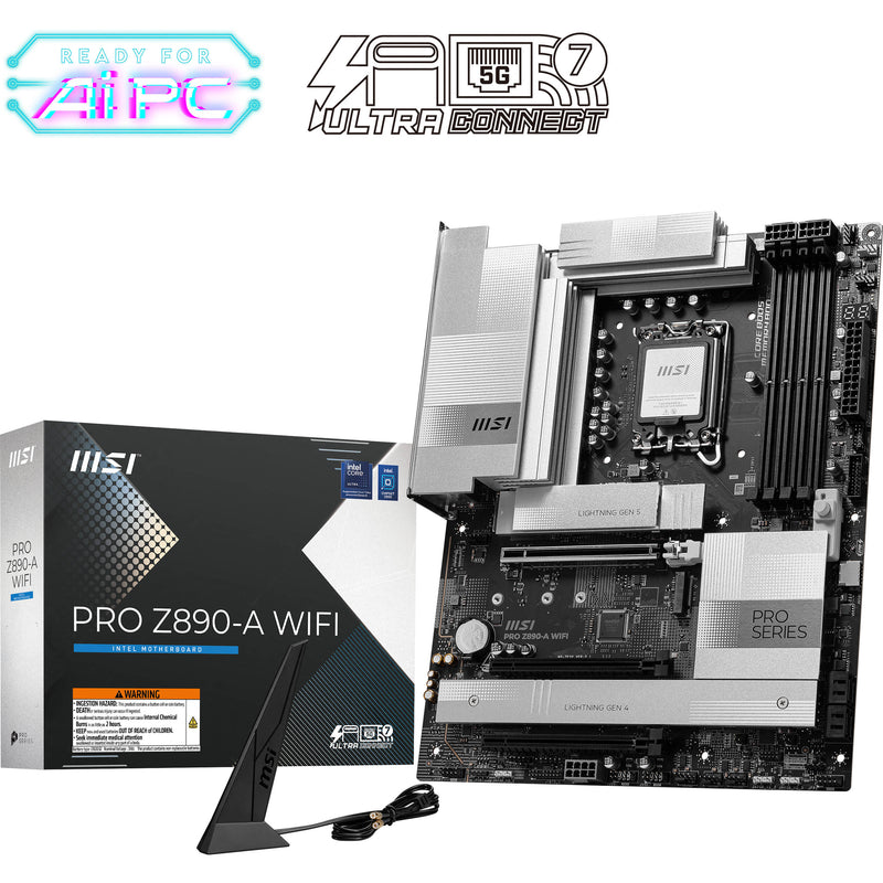 MSI PRO Z890-A WIFI LGA 1851 ATX Motherboard