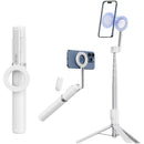 Ulanzi MG-003 Magnetic Phone Selfie Stick and Tripod (White)