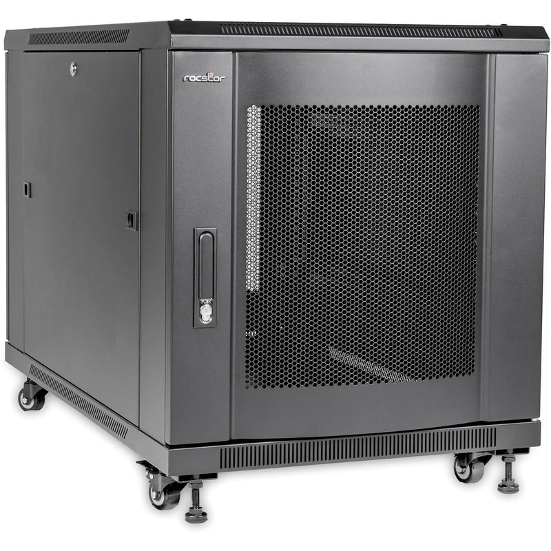 Rocstor SolidRack 12 RU Premium Rack Enclosure Cabinet