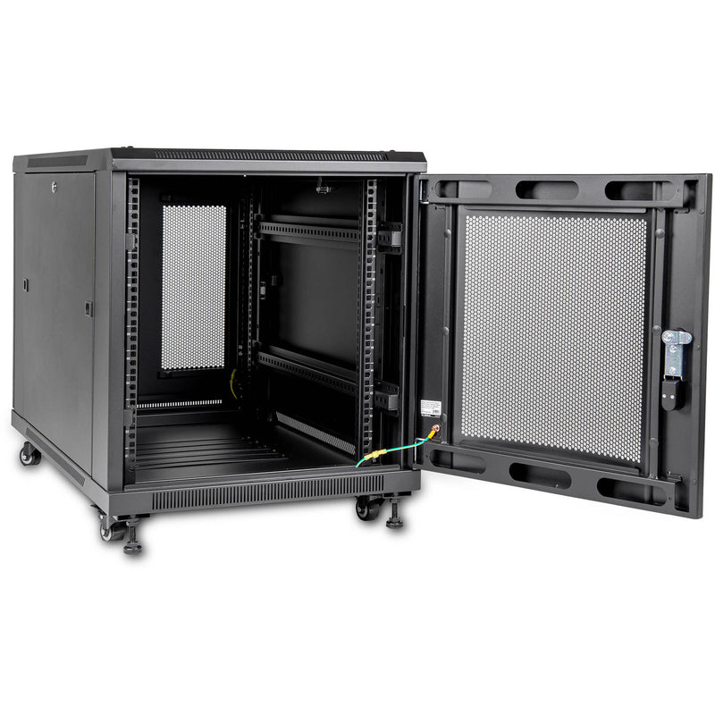 Rocstor SolidRack 12 RU Premium Rack Enclosure Cabinet