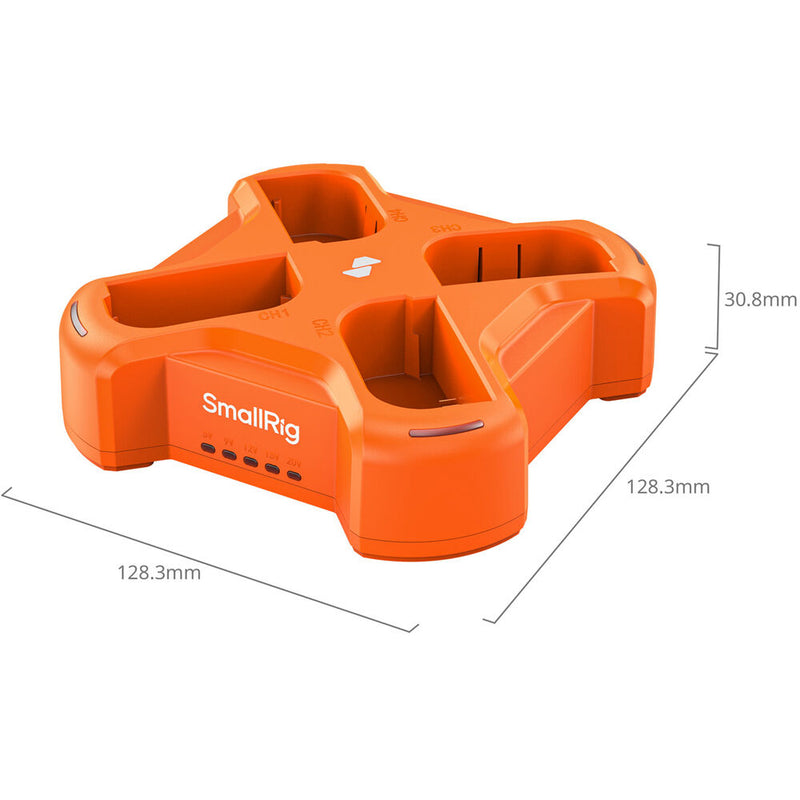 SmallRig LP-E6NH 4-Channel Camera Battery Charger