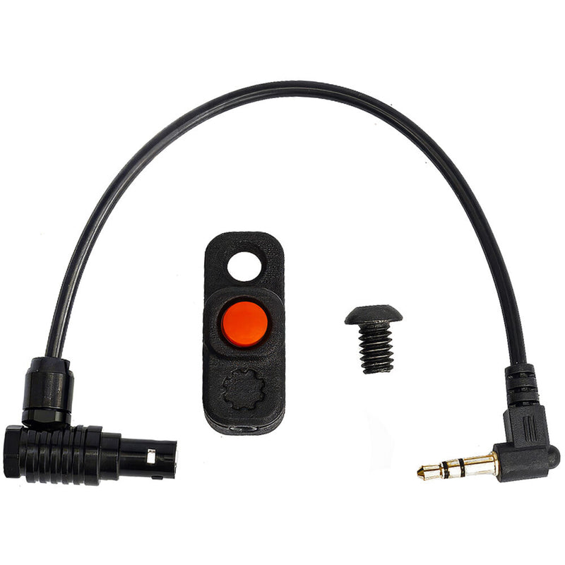 MUTINY BOLT-ON v2 Micro R/S Button for RED Cameras with 9-Pin EXT (6" 9-Pin Cable)