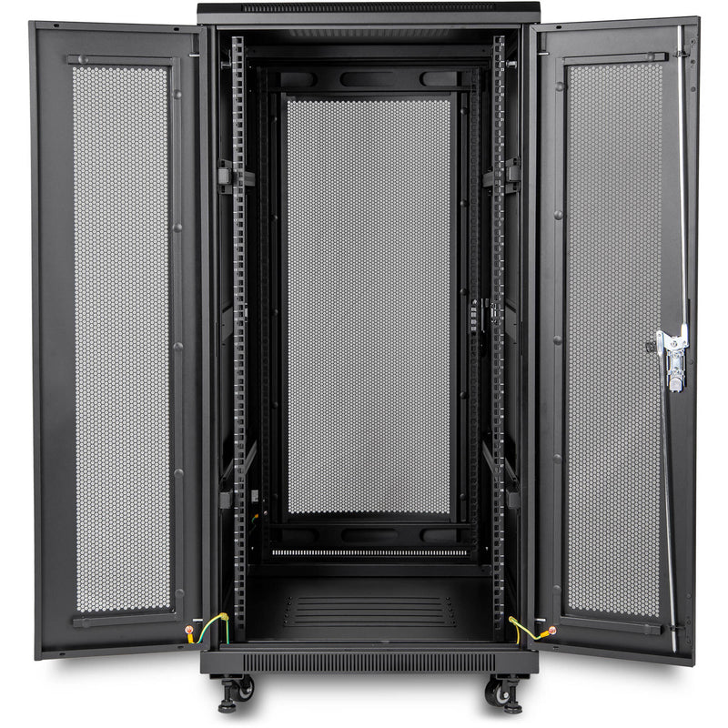 Rocstor SolidRack 24 RU Premium Rack Enclosure Cabinet