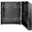 Rocstor SolidRack 4 RU Low-Profile Vertical Mount Switch Rack Enclosure Cabinet