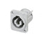 Neutrik NAC3MPXXB powerCON Locking Mains Connector (Gray)