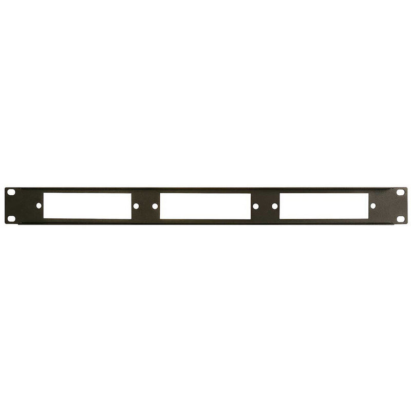 Camplex CMX-MPR-1RUP-BS 1RU LGX 19" Rack Mount Panel Up to 3 Fiber Adapter Modules - B-Stock (Open Box)