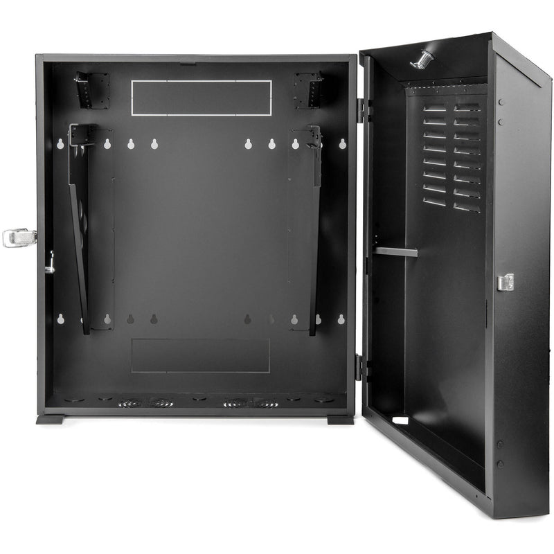 Rocstor SolidRack 6 RU Low-Profile Vertical Mount Switch Rack Enclosure Cabinet