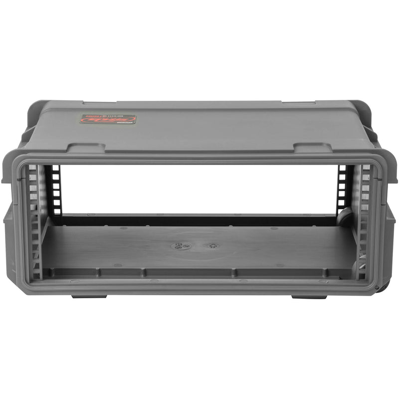 SKB iSeries 4 RU Injection Molded Deep Rack with Wheels (11", Gray)