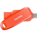 SanDisk 32GB Phone Drive USB 3.2 Gen 1 Flash Drive (Nasturium Orange)