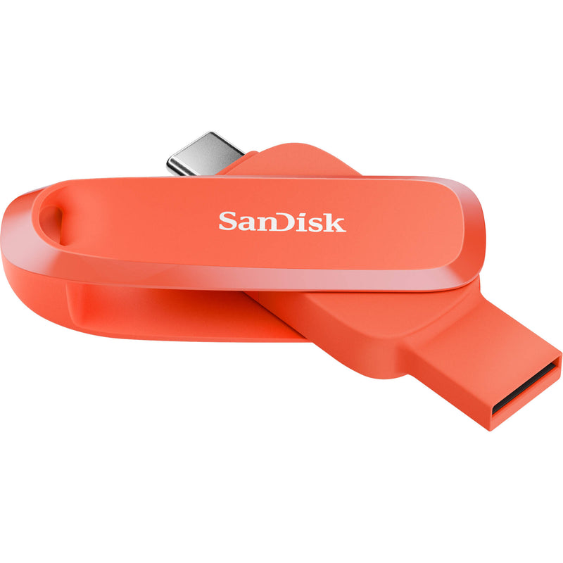 SanDisk 32GB Phone Drive USB 3.2 Gen 1 Flash Drive (Nasturium Orange)