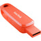 SanDisk 32GB Phone Drive USB 3.2 Gen 1 Flash Drive (Nasturium Orange)