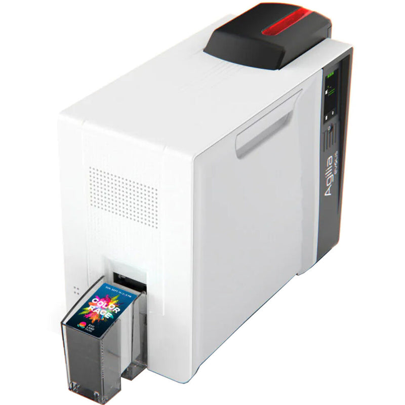 Evolis Simplex Expert Lock Retransfer Printer with Electro-Mechanical Lock system