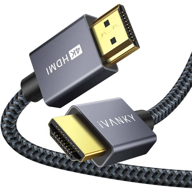 iVANKY Premium High-Speed HDMI Cable (10', Gray)