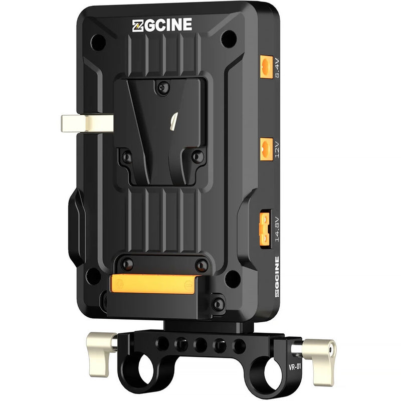 ZGCINE V-Mount Battery Plate with 15mm LWS Mount and Adjustable Arm (Kit 3)