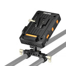 ZGCINE V-Mount Battery Plate with 15mm LWS Mount and Adjustable Arm (Kit 3)