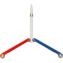 Spyderco BaliYo Butterfly Pen (White Pen, Red and Blue Handles)