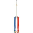 Spyderco BaliYo Butterfly Pen (White Pen, Red and Blue Handles)