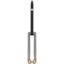 Spyderco BaliYo Butterfly Pen (Black Pen and Gray Handles)