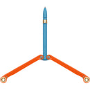 Spyderco BaliYo Butterfly Pen (Blue Pen and Orange Handles)