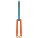 Spyderco BaliYo Butterfly Pen (Blue Pen and Orange Handles)