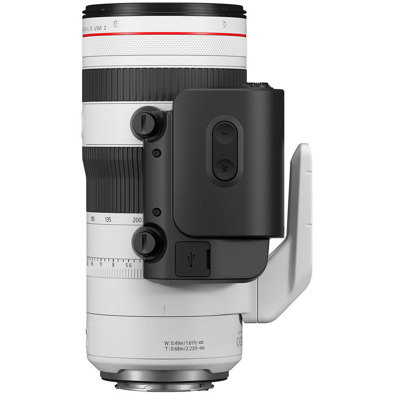 Canon RF 70-200mm f/2.8 L IS USM Z Lens (White, Canon RF)