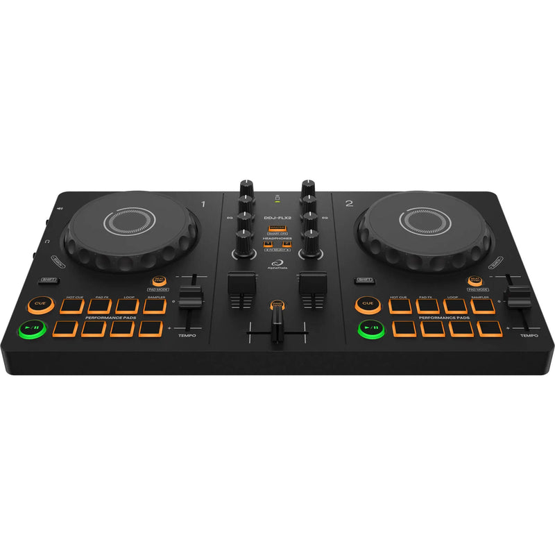 AlphaTheta DDJ-FLX2 DJ Controller for rekordbox, Serato DJ Lite, and djay