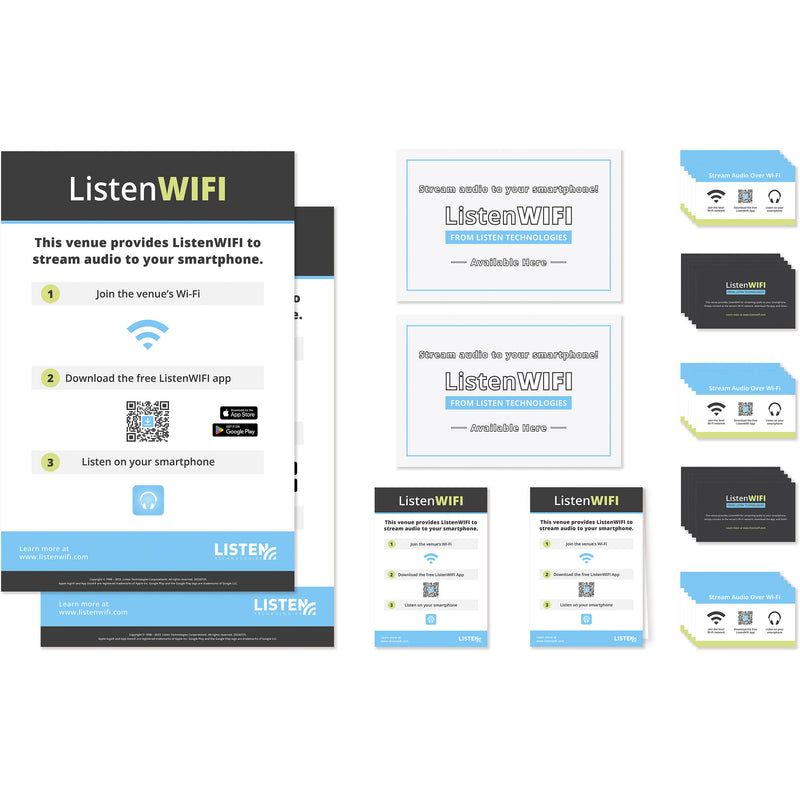 Listen Technologies ListenWIFI Venue Awareness Kit