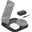 Belkin BoostCharge 15W 3-in-1 Magnetic Foldable Wireless Charger with Qi2 (Black)