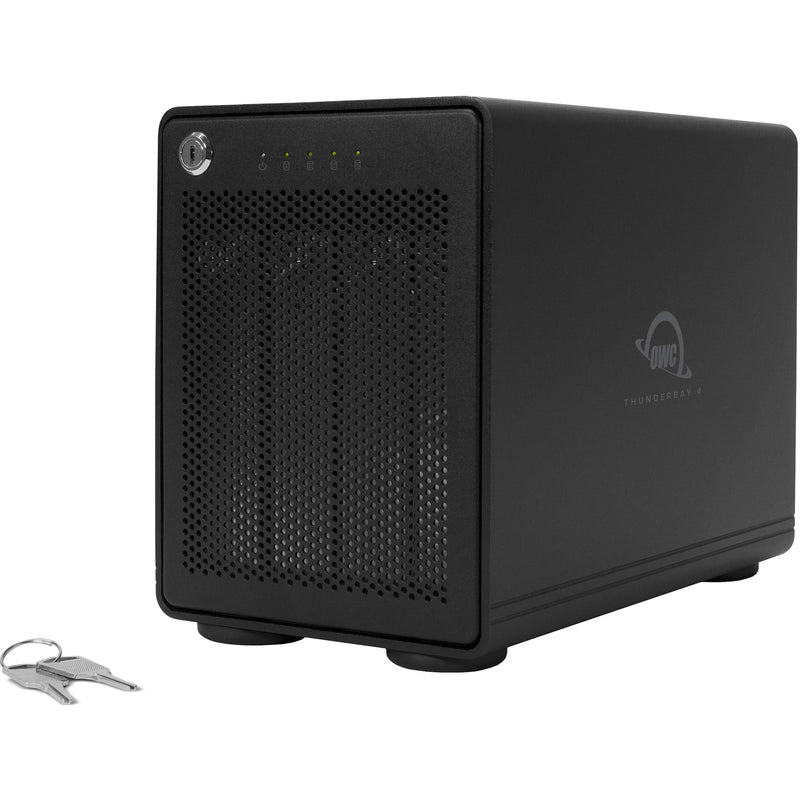 OWC ThunderBay 4 96TB 4-Bay Thunderbolt 3 RAID Array (4 x 24TB, RAID 5 Enterprise Edition)