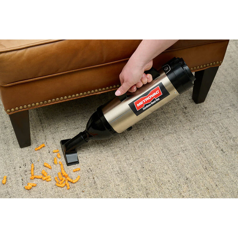 METROVAC CHV-S4 Cordless Handheld Vacuum (Stainless Steel)