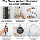 Westcott Illuminator QuickGrip 5-in-1 Reflector (48 x 72")