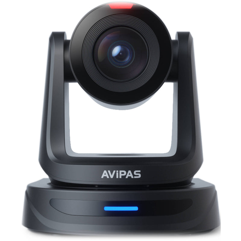 AViPAS HDMI/3G-SDI/IP/USB Auto Tracking UHD 4K 20x PTZ Camera with Tally (Black)