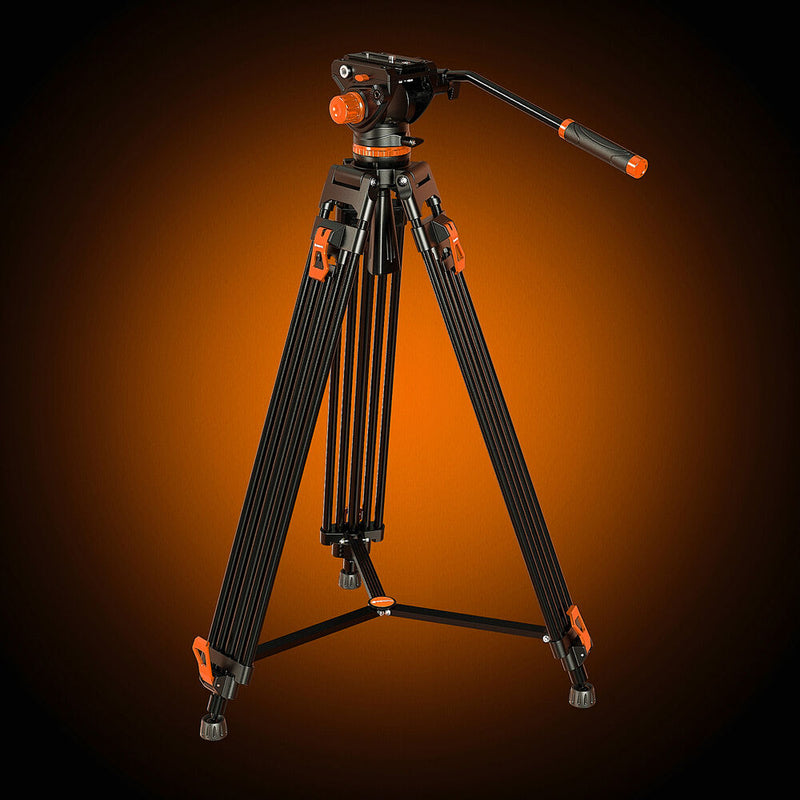 Geekoto DV3 Professional Video Tripod