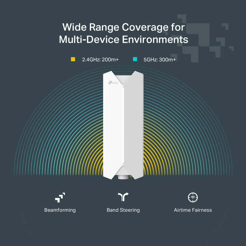 TP-Link Festa F65-Outdoor AX3000 Dual-Band Wi-Fi 6 Access Point