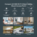 TP-Link Festa F61 AX1800 Dual-Band Wi-Fi 6 Access Point