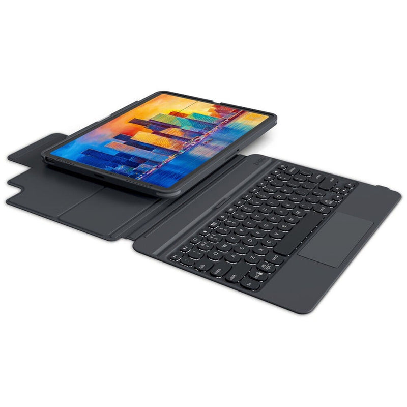 ZAGG Pro Keys Wireless Keyboard with Trackpad and Case for Apple 13" iPad Air M2 and 12.9" iPad Pro Gen 3 to 6