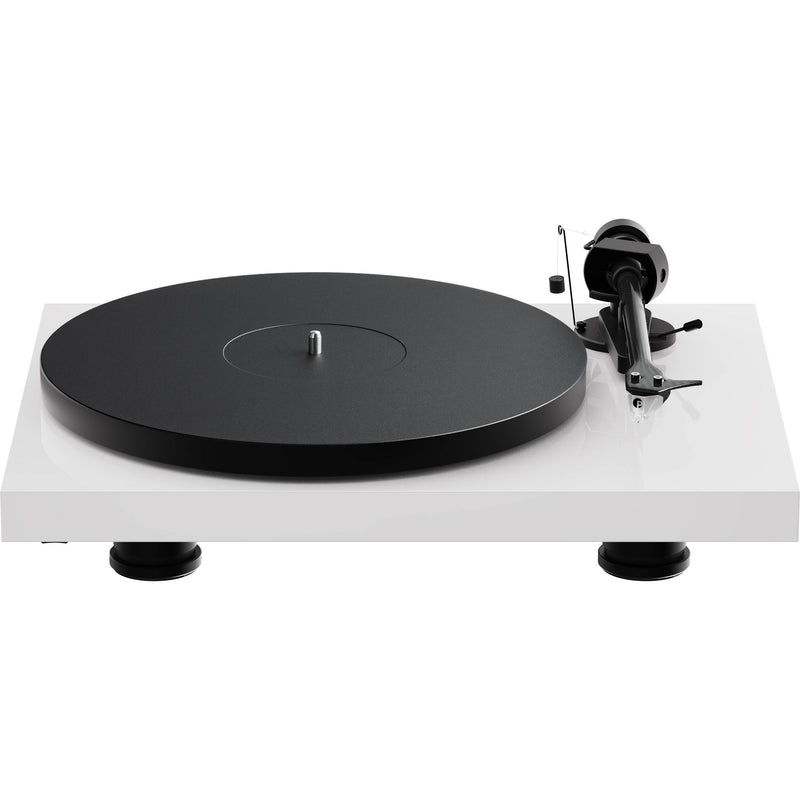 Pro-Ject Audio Systems Debut EVO 2 Manual Two-Speed Turntable (High-Gloss White)