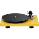 Pro-Ject Audio Systems Debut EVO 2 Manual Two-Speed Turntable (Satin Golden Yellow)