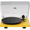 Pro-Ject Audio Systems Debut EVO 2 Manual Two-Speed Turntable (Satin Golden Yellow)