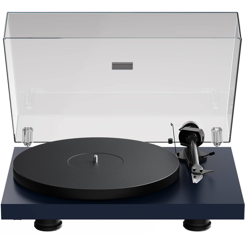 Pro-Ject Audio Systems Debut EVO 2 Manual Two-Speed Turntable (Satin Steel Blue)