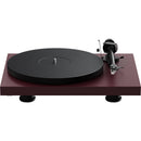 Pro-Ject Audio Systems Debut EVO 2 Manual Two-Speed Turntable (Satin Wine Red)