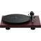 Pro-Ject Audio Systems Debut EVO 2 Manual Two-Speed Turntable (Satin Wine Red)