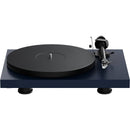 Pro-Ject Audio Systems Debut EVO 2 Manual Two-Speed Turntable (Satin Steel Blue)