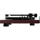 Pro-Ject Audio Systems Debut EVO 2 Manual Two-Speed Turntable (Satin Wine Red)