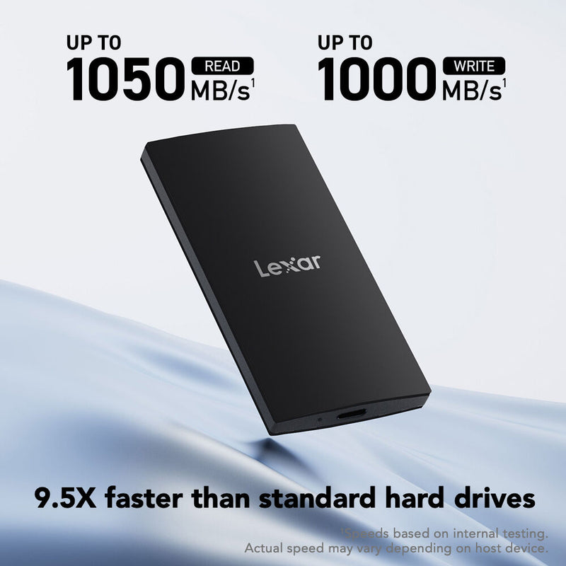 Lexar 1TB SL300 USB 3.2 Gen 2 Portable SSD