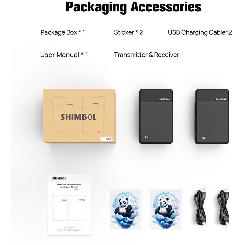 Shimbol TP Max 1000' HDMI Wireless Transmission System